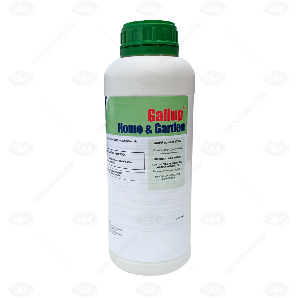Gallup Home & Garden Super Strength Glyphosate Weedkiller + Cup